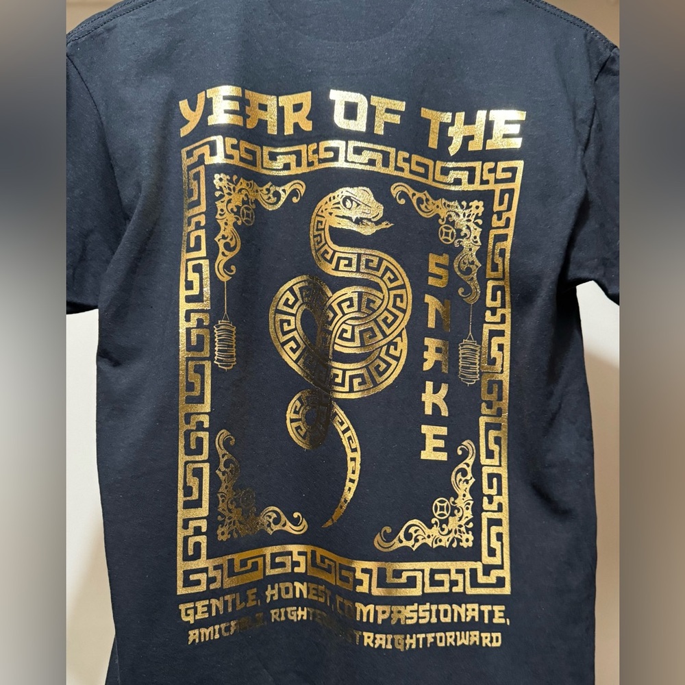 YEAR OF THE SNAKE CUSTOMIZED SHIRT NEW